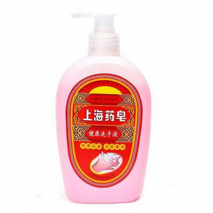 上海药皂健康洗手液500g