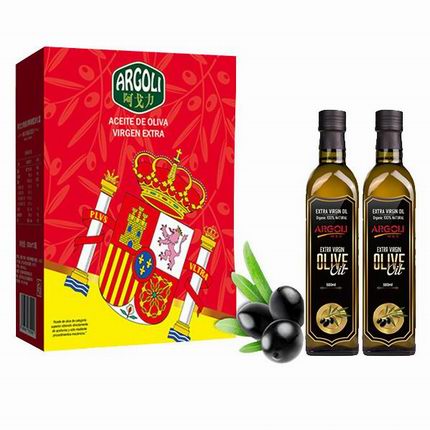 西班牙  阿戈力特级初榨橄榄油礼盒1L*2